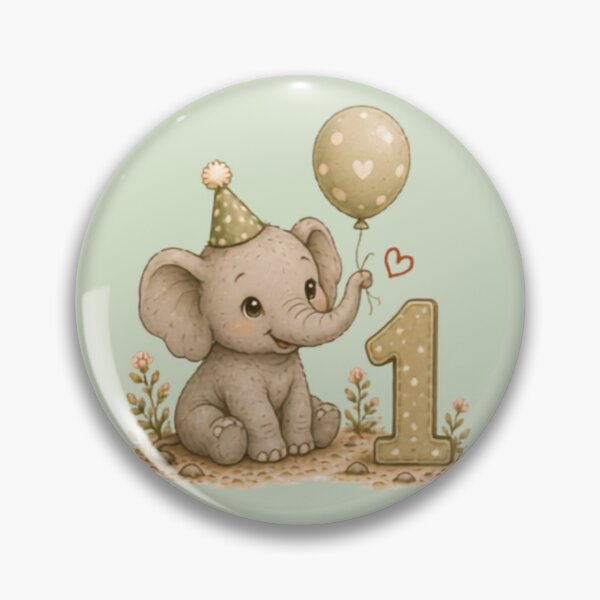 Item preview, Little Elephant One. designed and sold by MellowMunchkins.