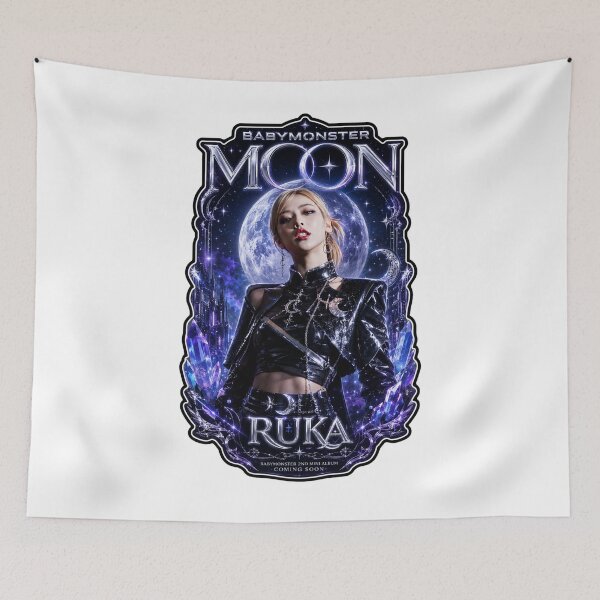 Item preview, Fanmade Ruka BABYMONSTER Sapphire Lunar Gothic Merch designed and sold by Valereekmerch.