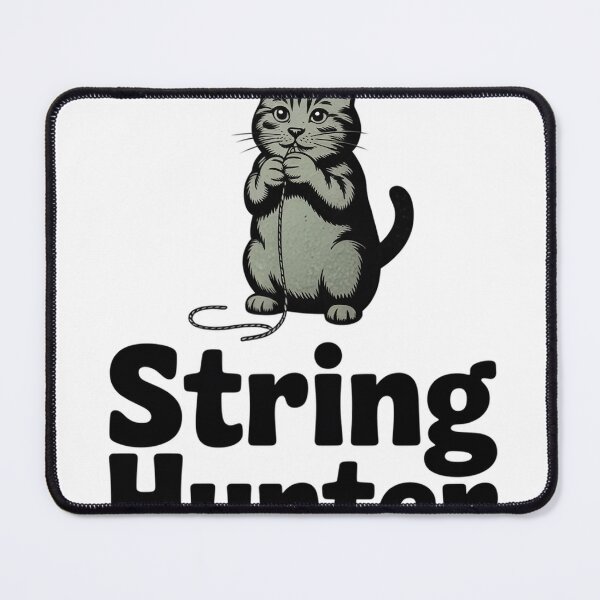 Item preview, Cat String Hunter Proud designed and sold by JebliDesign.