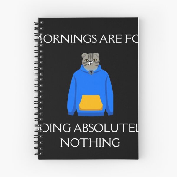 Item preview, Mornings Are For Doing Absolutely Nothing Funny Parody designed and sold by Mircea786.