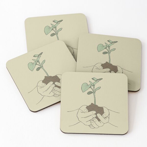 Item preview, Holding nature drawing designed and sold by Line & Tide.