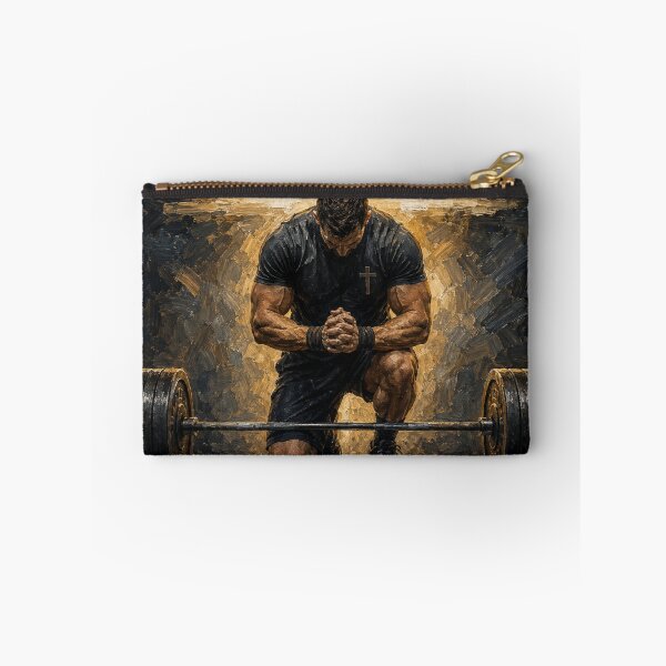 Item preview, Prayer and Powerlifting Christian Gym Shirt | Faith & Fitness Barbell Design | Weightlifting Gift designed and sold by Obinne.