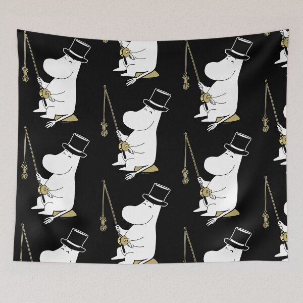 Item preview, Moomin Moominpappa Fishing Sand Outline   designed and sold by framiorville.