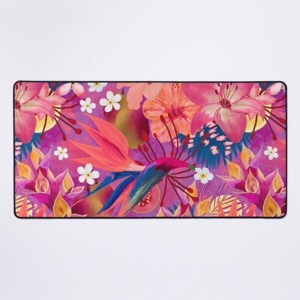 Item preview, Tropical bird of paradise and guava designed and sold by SweetCoolVibes.