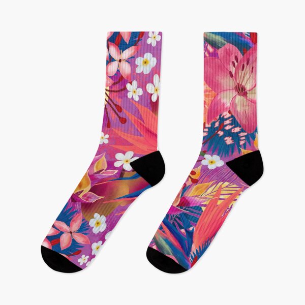 Item preview, Tropical bird of paradise and guava designed and sold by SweetCoolVibes.