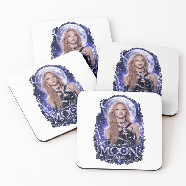 Item preview, MOON Ruka BABYMONSTER Dark Blue Vampire Fanmade Graphic designed and sold by Valereekmerch.