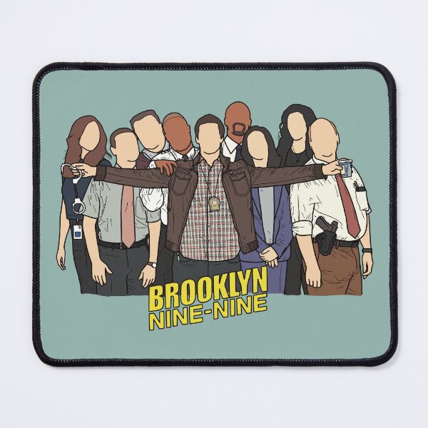 Item preview, Brooklyn Nine-Nine Team Portrait Illustration designed and sold by Line & Tide.