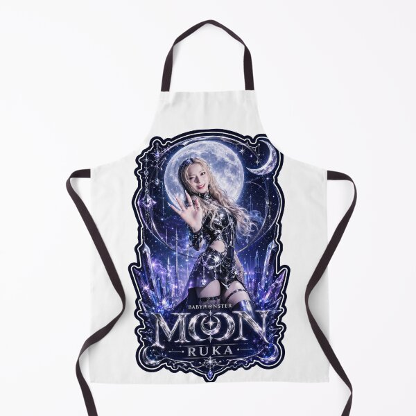 Item preview, Sapphire Eclipse Ruka BABYMONSTER Midnight Vampire Fanmade Art designed and sold by Valereekmerch.