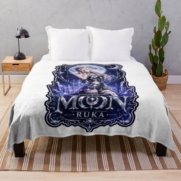 Item preview, Sapphire Eclipse Ruka BABYMONSTER Midnight Vampire Fanmade Art designed and sold by Valereekmerch.
