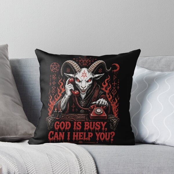 Item preview, God Is Busy Can I Help You designed and sold by OceanBandwear.