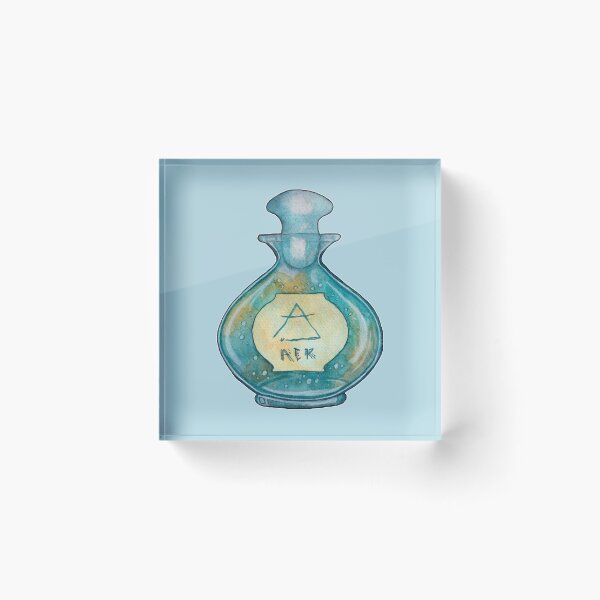 Item preview, Air Potion Bottle Magic Element Witch Aesthetic Art designed and sold by esmavart.