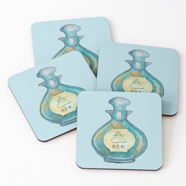 Item preview, Air Potion Bottle Magic Element Witch Aesthetic Art designed and sold by esmavart.