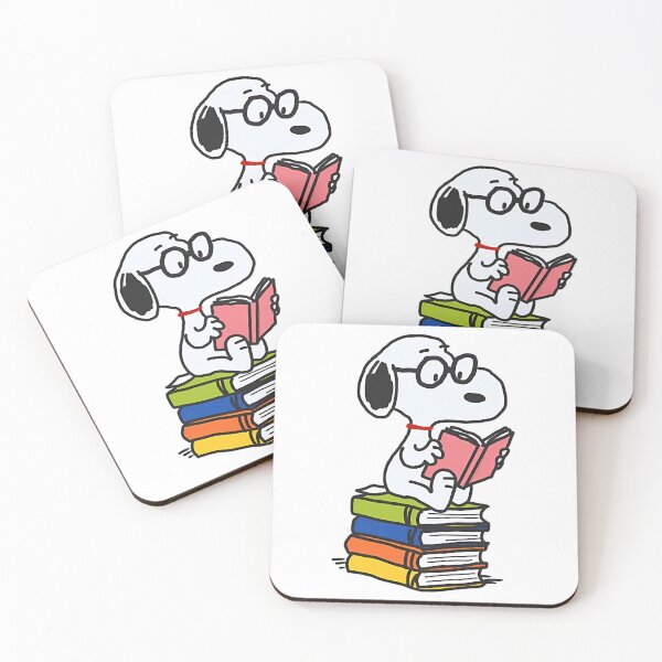 Item preview, Bookworm Snoopy designed and sold by PlasticandyShop.