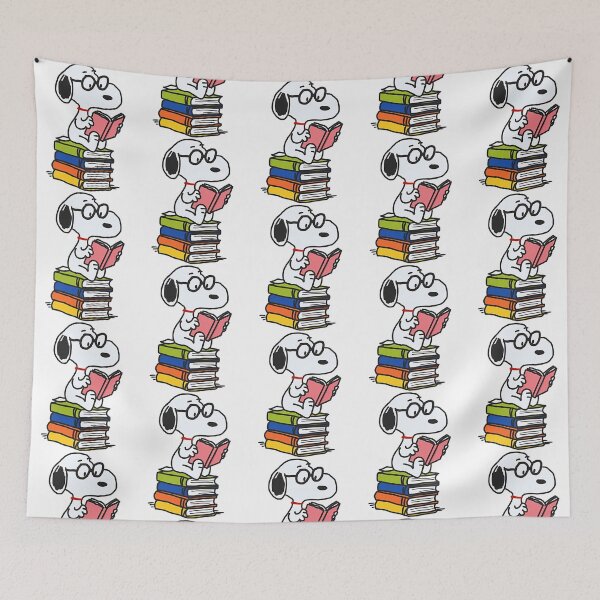 Item preview, Bookworm Snoopy designed and sold by PlasticandyShop.