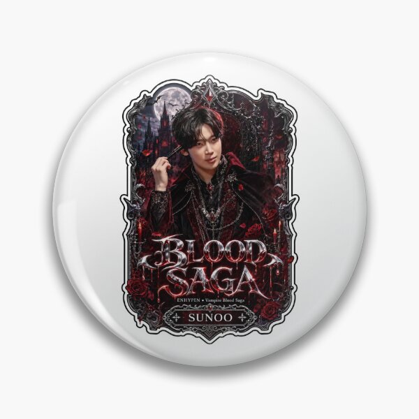 Item preview, ENHYPEN Sunoo Blood Saga World Tour Mystic Vampire Fan Art designed and sold by Valeree Store.