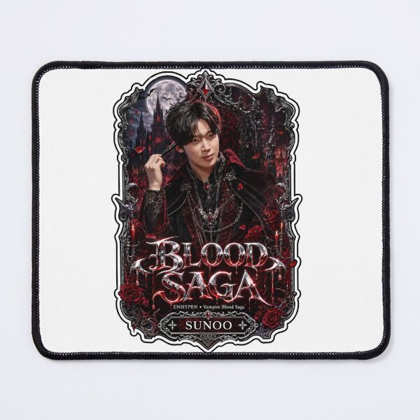 Item preview, ENHYPEN Sunoo Blood Saga World Tour Mystic Vampire Fan Art designed and sold by Valeree Store.