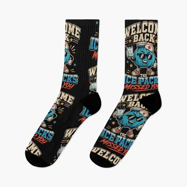 Item preview, Welcome Back The Ice Packs Missed You School Nurse designed and sold by borutawear.
