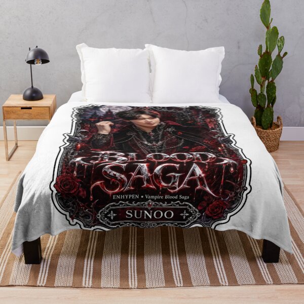 Item preview, ENHYPEN Sunoo Blood Saga World Tour Mystic Vampire Fan Art designed and sold by Valeree Store.