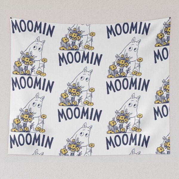 Item preview, Moomin Moomintroll Flowers   designed and sold by framiorville.
