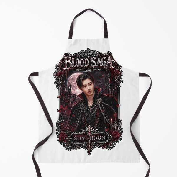Item preview, Fanmade Sunghoon ENHYPEN Blood Saga Silver Gothic Merch designed and sold by Valeree Store.