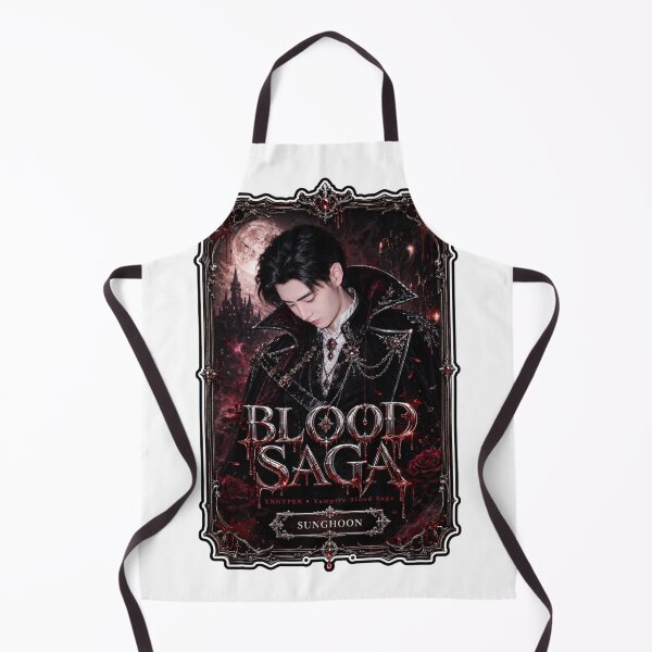 Item preview, ENHYPEN Sunghoon Blood Saga Tour Ice Vampire Fan Art designed and sold by Valeree Store.