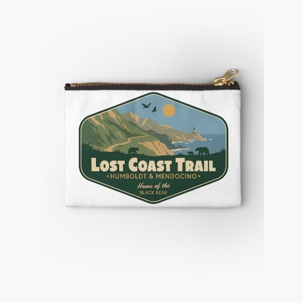 Item preview, Retro Lost Coast Trail Humboldt Mendocino Black Bear designed and sold by LittleArij.