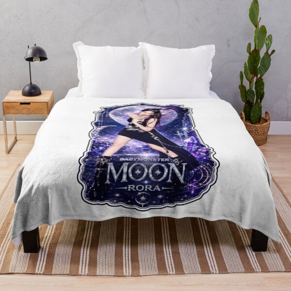 Item preview, BABYMONSTER Rora Blue Moon Vampire Vocal Fan Art designed and sold by Valereekmerch.