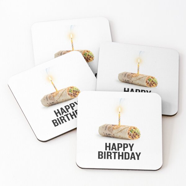 Item preview, Burrito birthday cake funny prank meme gift weird designed and sold by CheeseBlueprint.