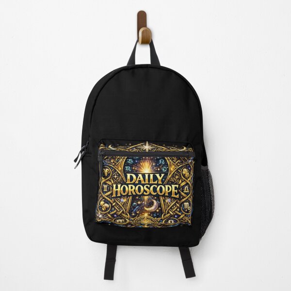 Item preview, Mystical Golden Zodiac Daily Horoscope Celestial Astrology Design designed and sold by irfanshikh.