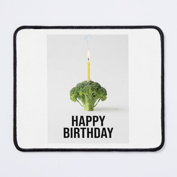 Item preview, Broccoli birthday cake funny prank meme gift weird designed and sold by CheeseBlueprint.