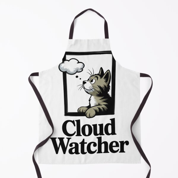 Item preview, Cat Cloud Watcher Philosophical designed and sold by JebliDesign.