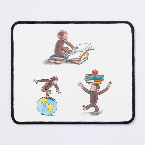Item preview, Cute Curious George Childrens Book Illustrations Sticker Pack designed and sold by PlasticandyShop.