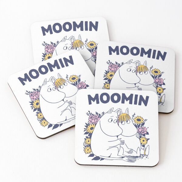 Item preview, Moomin Moomintroll Snorkmaiden Flowers   designed and sold by framiorville.