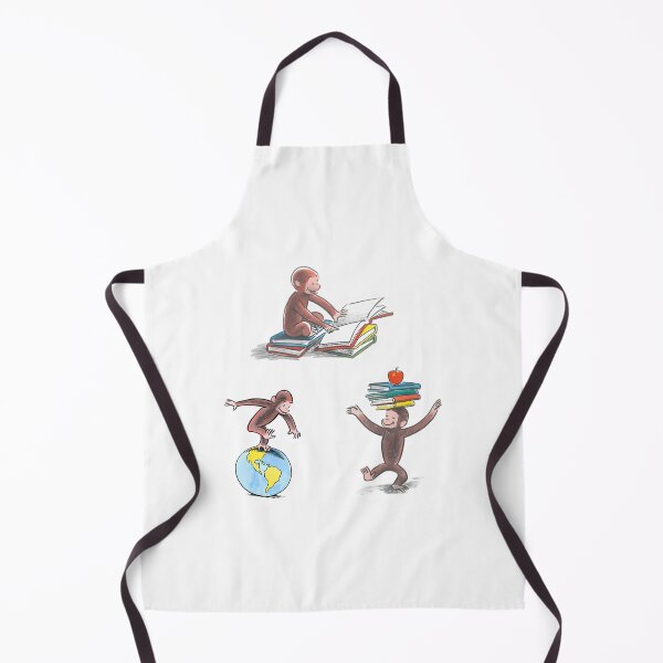 Item preview, Cute Curious George Childrens Book Illustrations Sticker Pack designed and sold by PlasticandyShop.