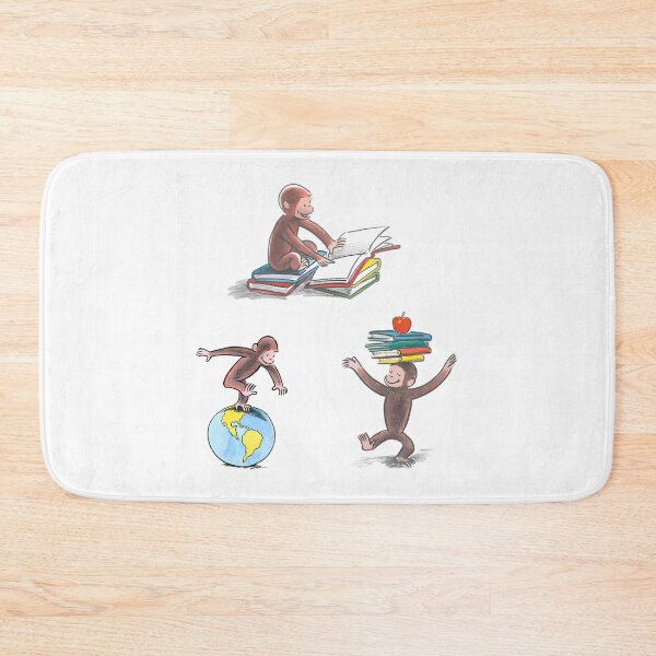 Item preview, Cute Curious George Childrens Book Illustrations Sticker Pack designed and sold by PlasticandyShop.