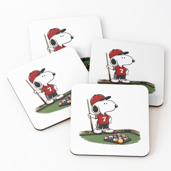 Item preview, Cute Snoopy Playing Pool designed and sold by PlasticandyShop.
