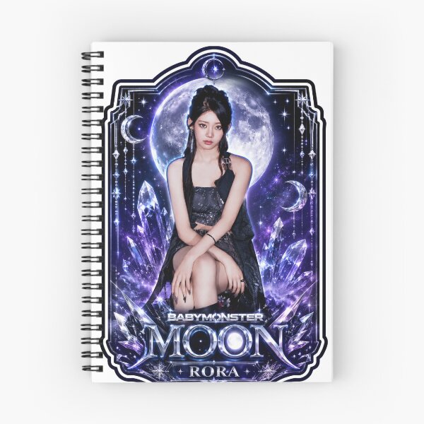 Item preview, Fanmade Rora BABYMONSTER Dark Sapphire Lunar Merch designed and sold by Valereekmerch.