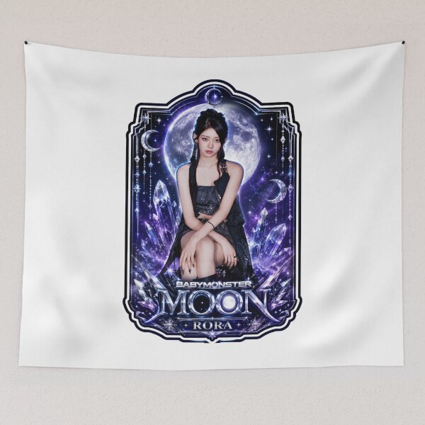 Item preview, Fanmade Rora BABYMONSTER Dark Sapphire Lunar Merch designed and sold by Valereekmerch.