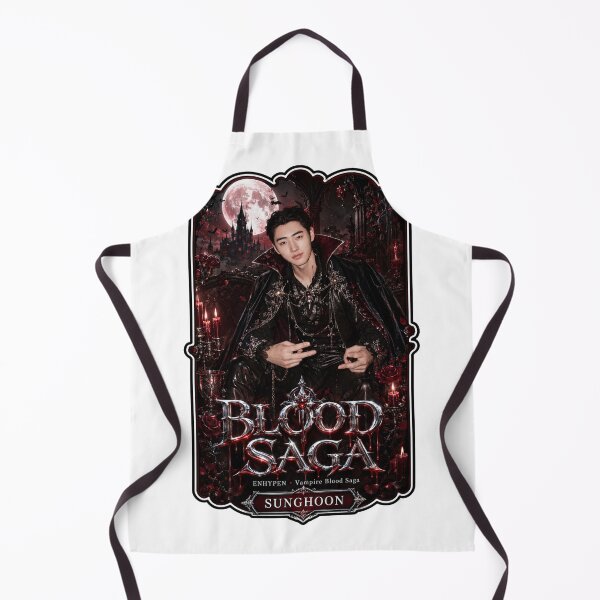 Item preview, Blood Saga Sunghoon ENHYPEN Dark Royalty Tour Graphic designed and sold by Valeree Store.