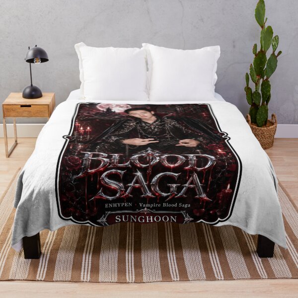 Item preview, Blood Saga Sunghoon ENHYPEN Dark Royalty Tour Graphic designed and sold by Valeree Store.