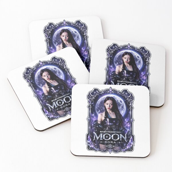 Item preview, Rora BABYMONSTER Gothic Blue Vampire Princess Artwork Print designed and sold by Valereekmerch.
