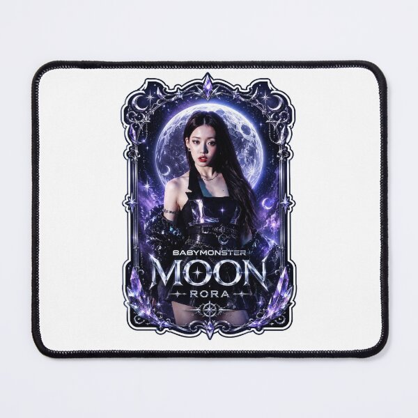 Item preview, Rora BABYMONSTER Gothic Blue Vampire Princess Artwork Print designed and sold by Valereekmerch.