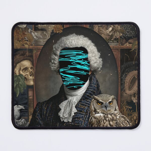 Item preview, The Defaced Gentleman and His Owl designed and sold by Ingorgia Studio.