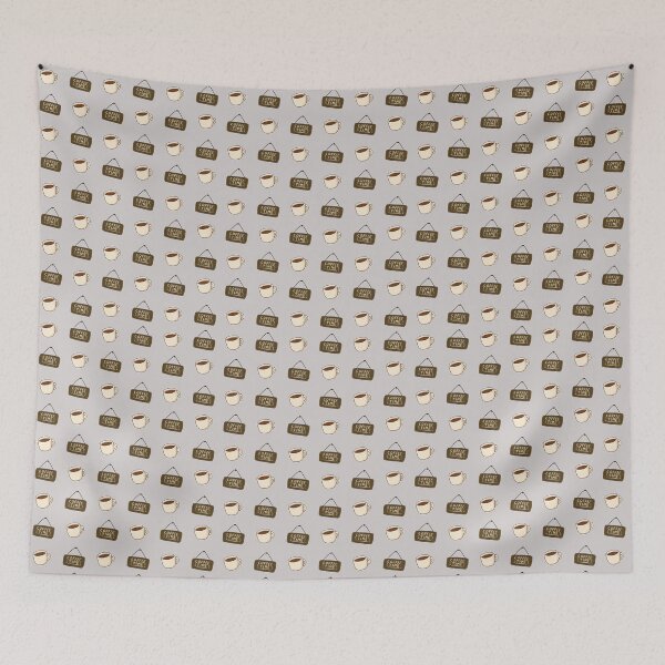 Item preview, Coffee Time Chalkboard Sign And Mug Cute Seamless Pattern designed and sold by Artemis & Woven Collective.