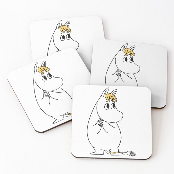 Item preview, Moomin Snorkmaiden Holding Hands   designed and sold by framiorville.