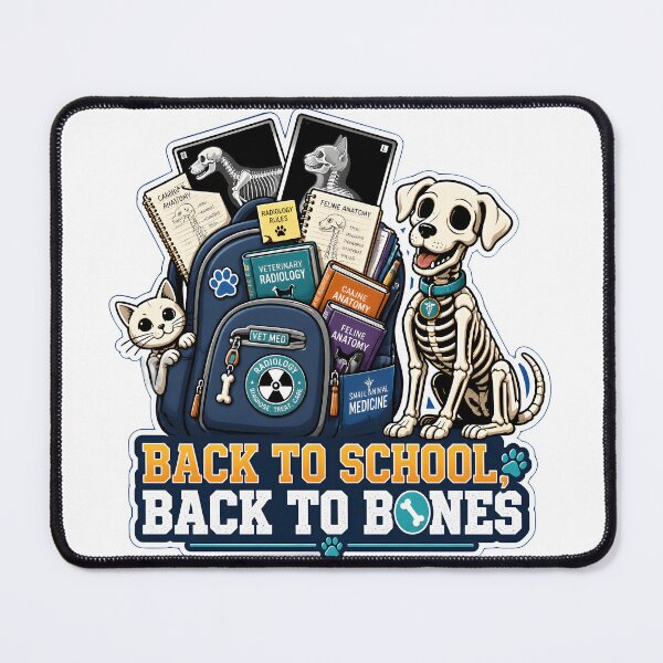 Item preview, Back To School Back To Bones | Veterinary Radiology Student Design designed and sold by Bettybee00.