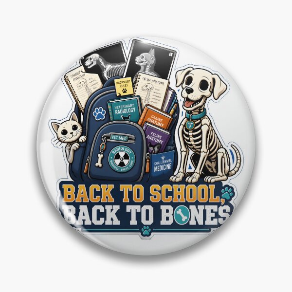 Item preview, Back To School Back To Bones | Veterinary Radiology Student Design designed and sold by Bettybee00.