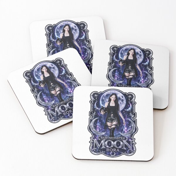Item preview, MOON Rora BABYMONSTER Sapphire Moon Vampire Fanmade Graphic designed and sold by Valereekmerch.