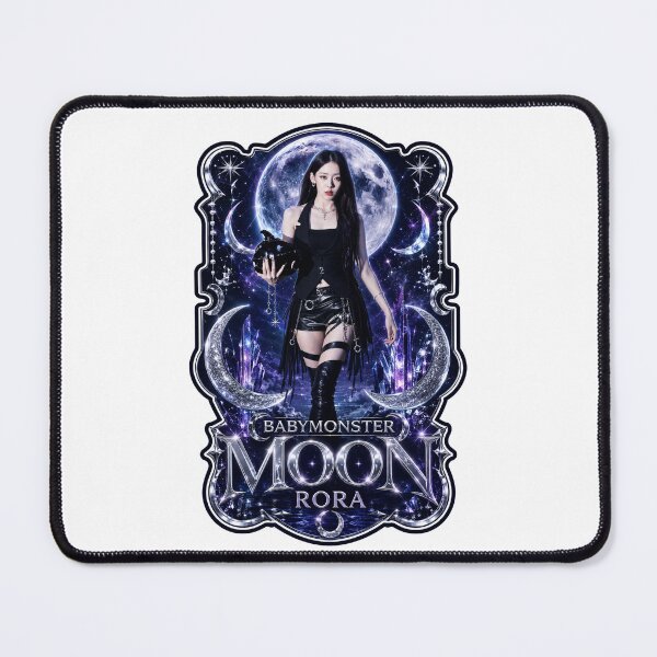 Item preview, MOON Rora BABYMONSTER Sapphire Moon Vampire Fanmade Graphic designed and sold by Valereekmerch.