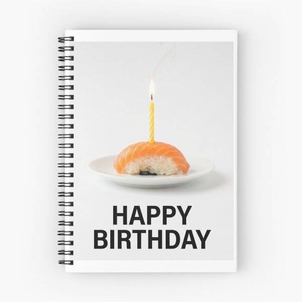Item preview, Sushi birthday cake funny prank meme gift weird designed and sold by CheeseBlueprint.